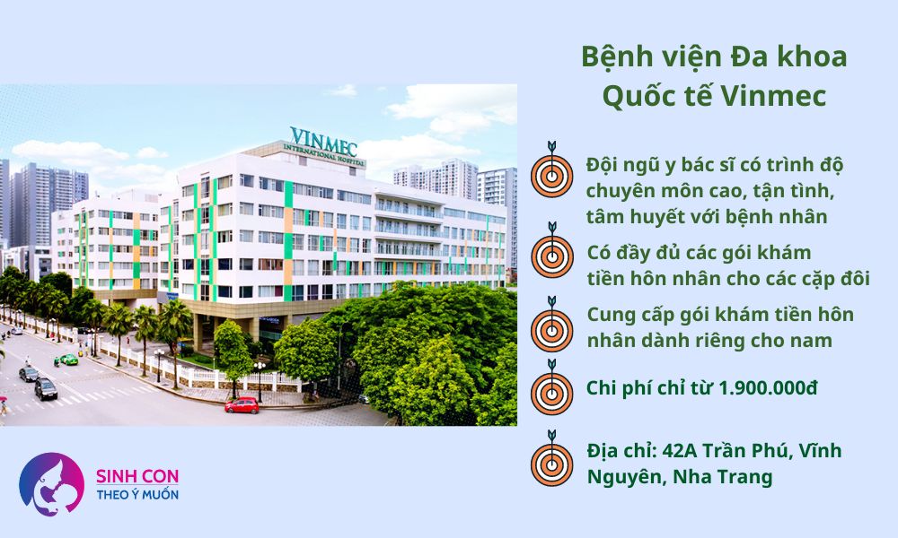 Review gói khám tiền hôn nhân tại bệnh viện Đa khoa Quốc tế Vinmec