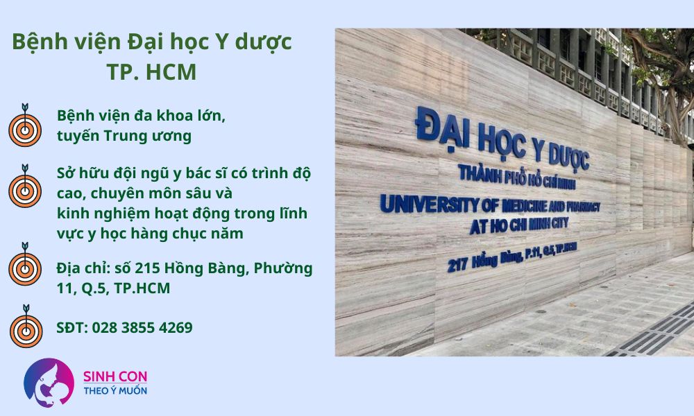 Review gói khám tiền hôn nhân tại Bệnh viện Đại học Y dược TP. HCM