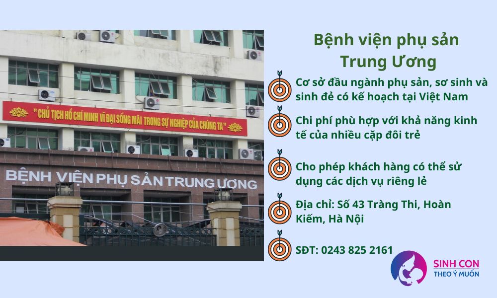 Review chi tiết khám tiền hôn nhân Bệnh viện phụ sản Trung Ương