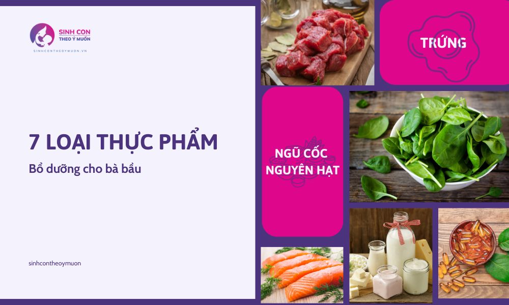 Thực đơn dinh dưỡng cho mẹ bầu an thai