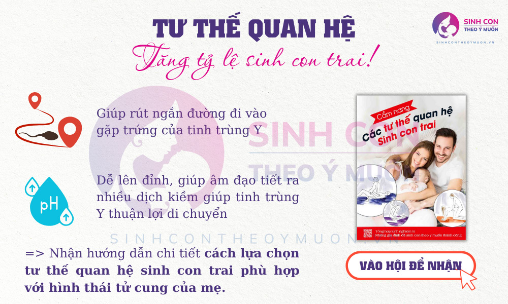 Tư thế quan hệ sinh con trai